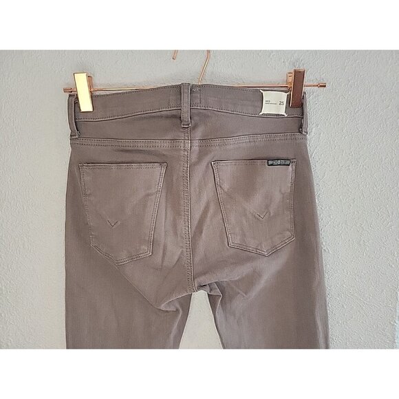 Hudson Womens Size 25 Gray Nico Midrise Super Skinny Jeans - Picture 7 of 7